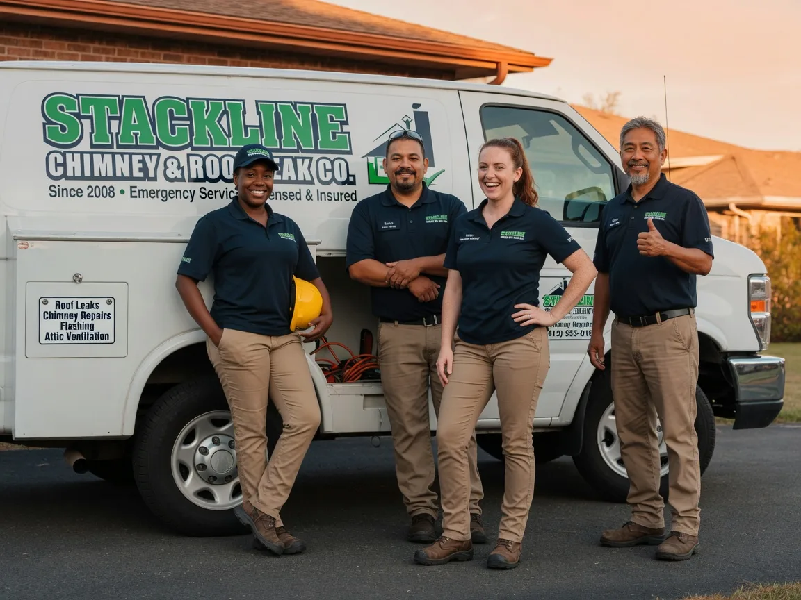 Chimney flashing repair company in Monticello, GA